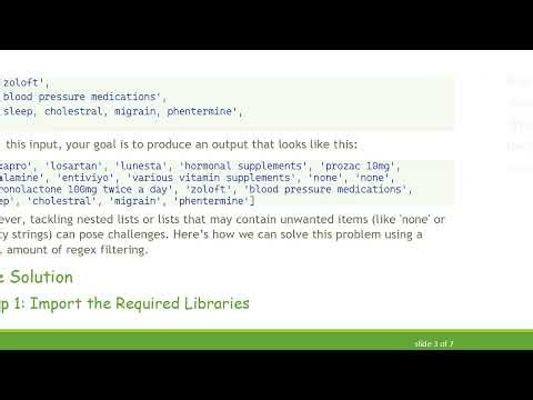 How to Use Regex to Separate Items in a List