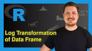 Log Transformation of Data Frame in R (Example) | Convert All Columns