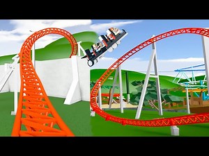 Amusement Park Disaster ( Roblox Lost Story ) - Videos For Kids