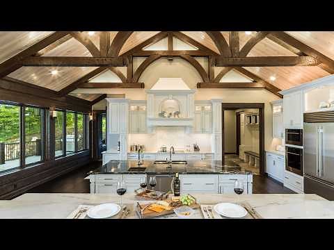 Most Luxurious Log Cabin - Full Home Tour!