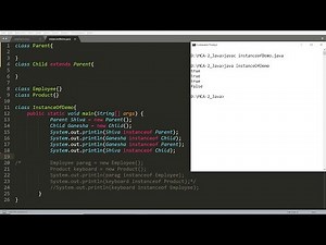 Java - instanceof Operator - with Practical Demonstrations