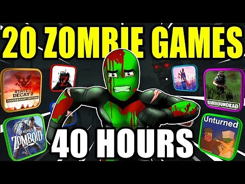 I Played 20 Zombie Games For 2 Hours Each To Find The Best Ones