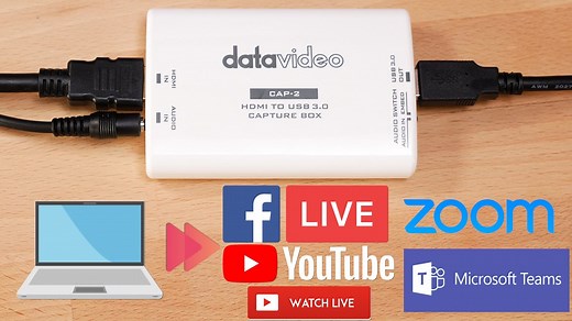 18K views · 159 reactions | What is Datavideo's new CAP-2 USB 3.0...