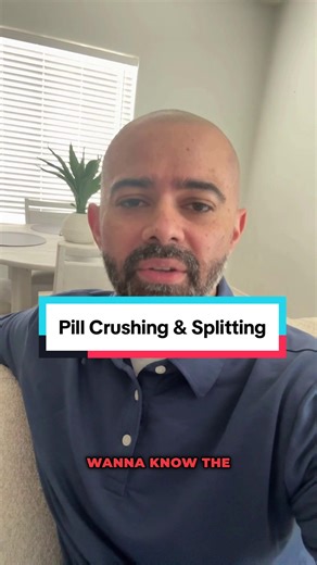 Pill Crushing and Splitting Techniques for Medication