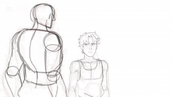 Some rough lil bits from the legendary animatic! Antinous out here being the worst and Telemachus being boi #epic #epicthemusical #epicmusical #fyp #odyssey #legendary #