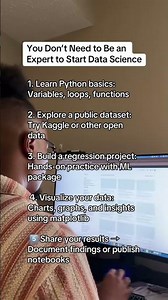 You Don’t Need to be an Expert to Start Data Science