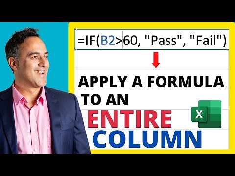 How to Apply Formula to an Entire Column in Microsoft Excel