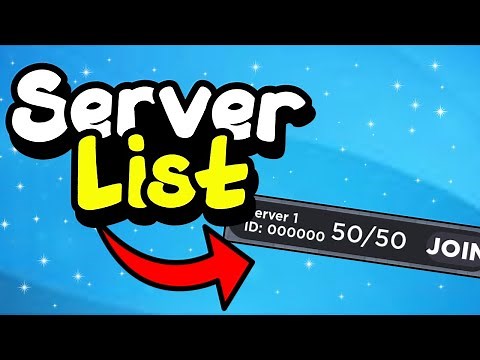 Roblox Studio How to Make a SERVER LIST!