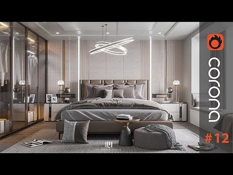 3ds Max Interior Rendering Tutorial (Best Corona Renderer)#12