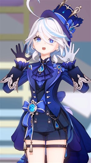 Furina Montagem Miau【Genshin Impact MMD】#furina