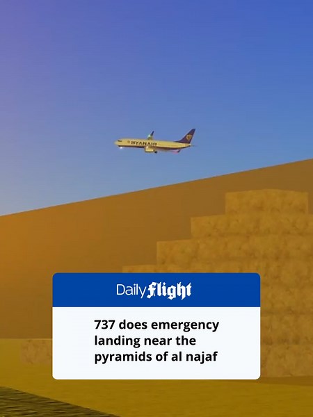 737 Pyramids of Al Najaf Landing in Roblox