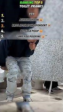 Top 5 Toilet pranks Caught on Camera!!! 🤢🤢🤢