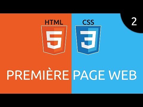 HTML/CSS #2 - première page web