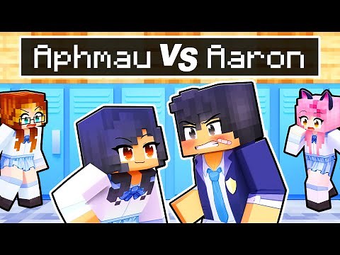 APHMAU vs AARON in Minecraft!