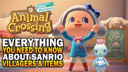 Unlocking Sanrio Villagers and Items in Animal Crossing: New Horizons