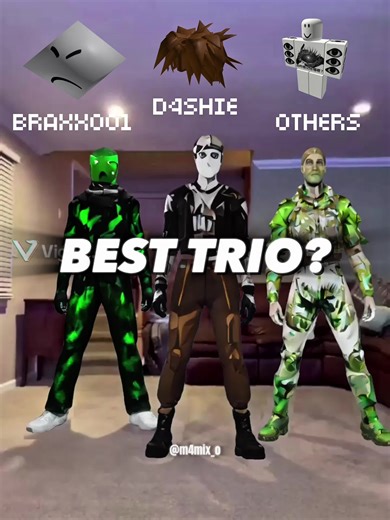 DANCE TREND | R6🔥#roblox #robloxoutfits #braxx001 #D4shie #CapCut | d4shie