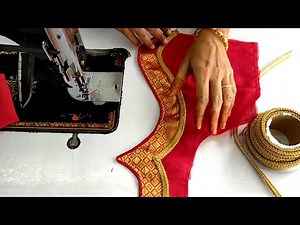 Simple and Easy blouse design