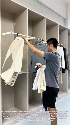Smart Closets: How Motorized Hangers Are Changing Organization**