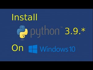 How to install python 3.9+ on Windows 10 32 or 64 bit | Download python 3.9+ for Windows 10 32 bit