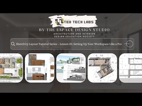SketchUp Layout Tutorial Series – Lesson 07 Create Cover Page Title using Layers in LayOut
