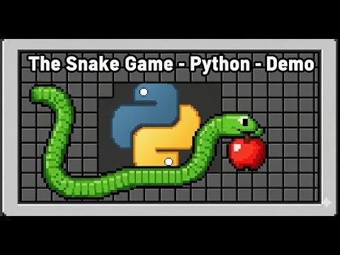 The Snake Game - Python - Demo