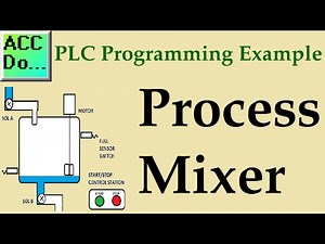 PLC Programming Adventure: Mastering a Process Mixer!