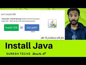 Java In Telugu | Chapter - 8 | Install Latest Java or J2SE