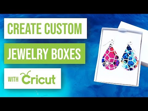 🎁 How to Create Custom Jewelry Boxes with Cricut