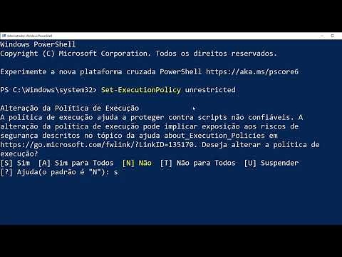 Como Habilitar Execução De Scripts No Windows 11/10 Pelo Powershell ( Atualizado 2024 )