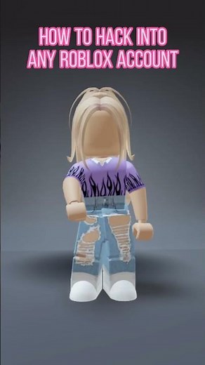 How to hack into any roblox account😈