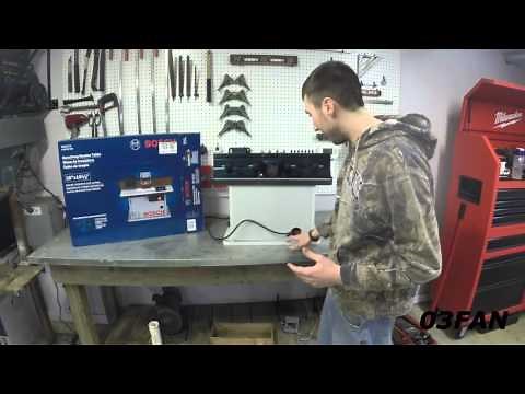 Bosch RA1171 Router Table Review With Assembly Tips