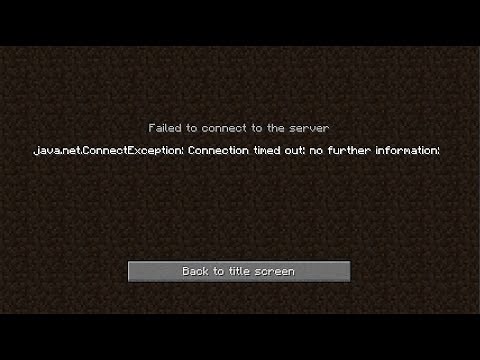 How to FIX java.net.connectexception problem ALL VERSIONS