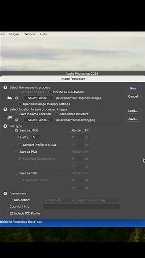 How to Batch Convert HEIC to JPG in Adobe Photoshop?#tutorial #howto #photoshop #adobephotoshop
