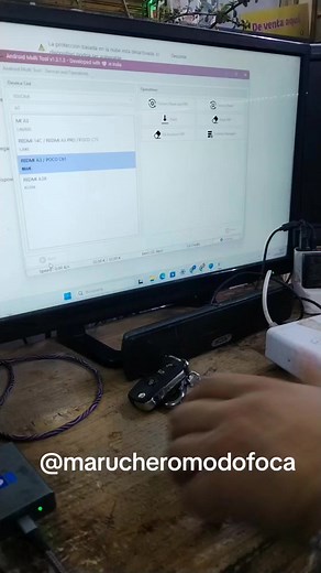 Unlocking FRP on Xiaomi Redmi A3 with Android Multi Tool