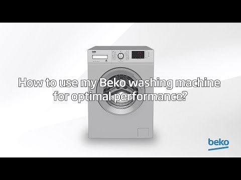 How to use my Beko washing machine for optimal performance | by Beko
