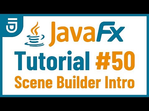 Scene Builder Intro | JavaFX GUI Tutorial for Beginners