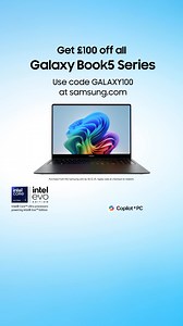 Upgrade to Windows 11 today and save £100 on Galaxy Book5 Series | Samsung | Facebook
