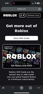 How To Redeem A Roblox Gift Card