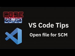 VS Code tips — Open files from the source control view