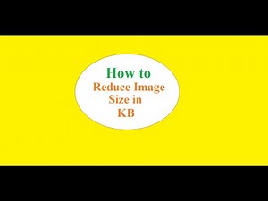 How to reduce Image Size In KB without Changing Pixels