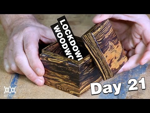 I finished the tiny fancy box. LOCKDOWN DAY 21