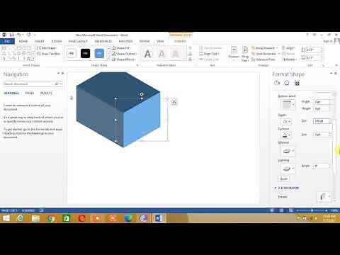 4 Quick Ways to Create a 3D Object in Microsoft Word