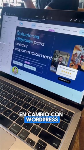 En la agencia dejamos atrás el HTML puro para trabajar con WordPress: más rápido, más flexible y escalable. Info en el link del perfil. 🚀 #diseñoweb #wordpress #cursoonline