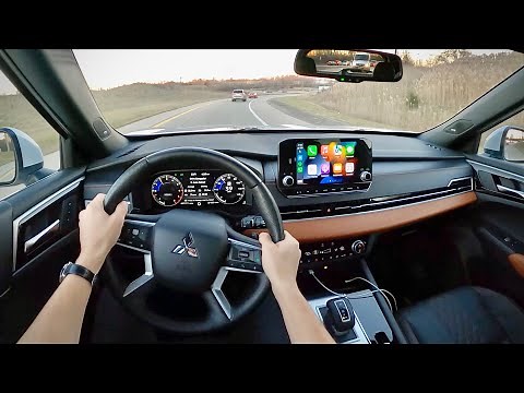 2022 Mitsubishi Outlander SEL 2.5 S-AWC - POV Driving Impressions