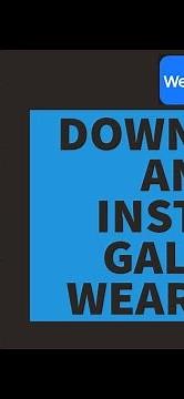 How to Download and Install Galaxy Wearable | Galaxy Wearable Android | Download and Install 2022