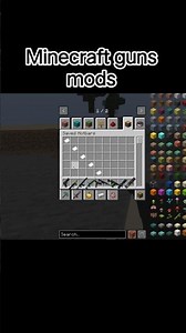 gun mod for Minecraft java edition and pocket edition