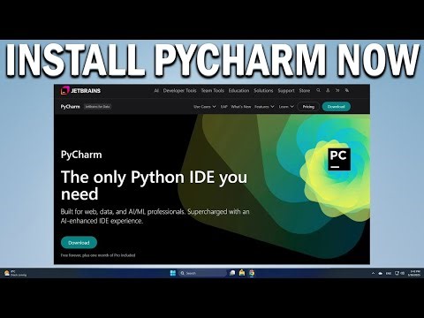 How To Install PyCharm on Computer Laptop