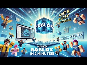 How to Make a Roblox Game in 2 Minutes! or less | Fastest Roblox Studio Tutorial