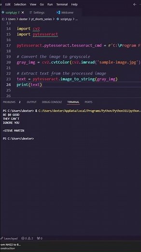 Python in 60 seconds: Convert Images to Text with Python!