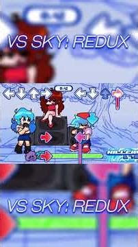 FNF VS SKY: REDUX - Sky (Full video on description) #fnf #sky#og #shorts